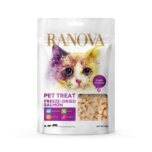 Ranova Freeze Dried Salmon Treats for Cats