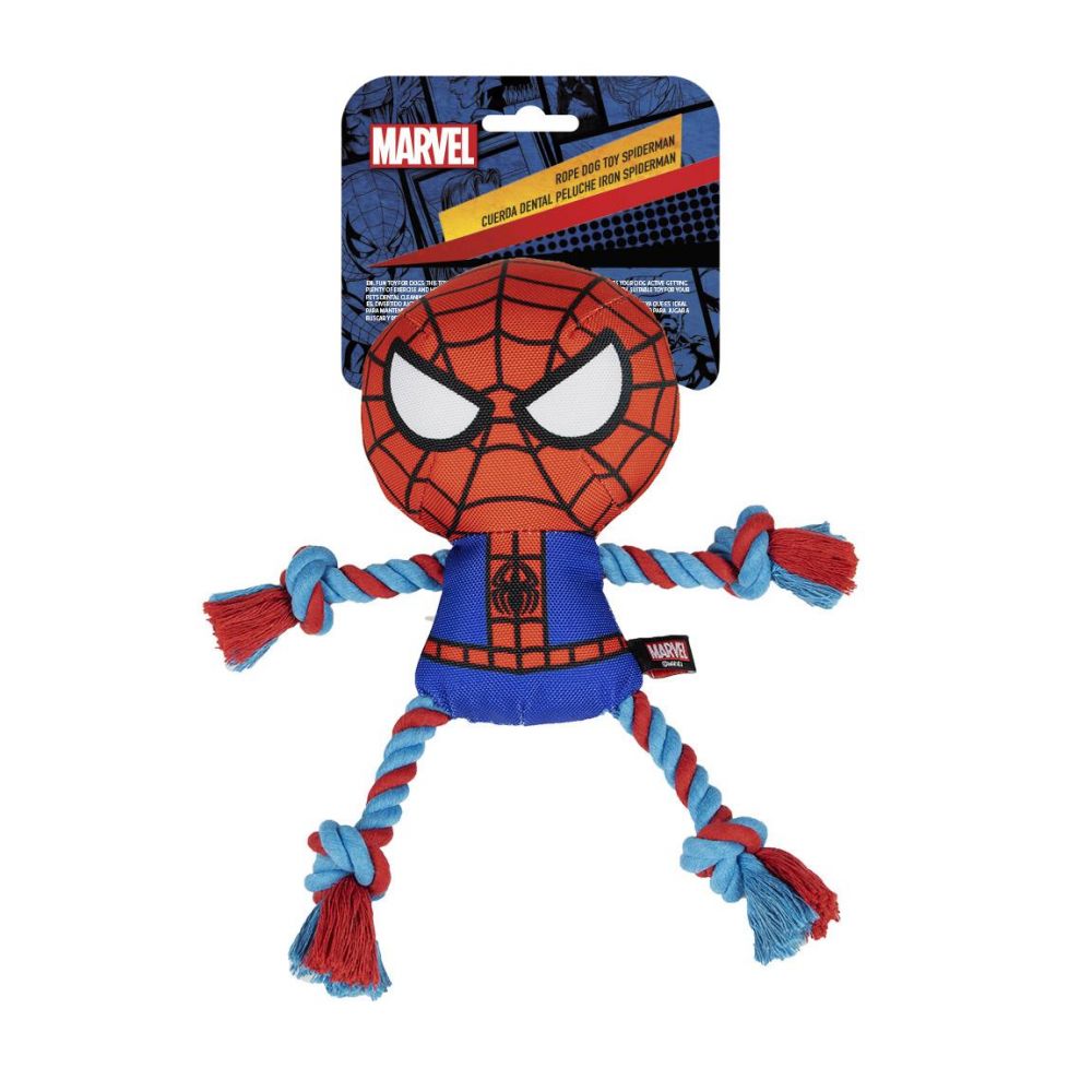 Marvel Spiderman Rope Teether for Dogs