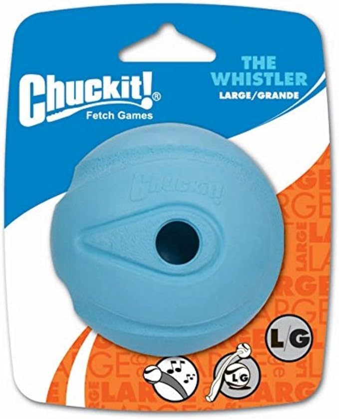 Petmate Chuckit! The Whistler Ball Large