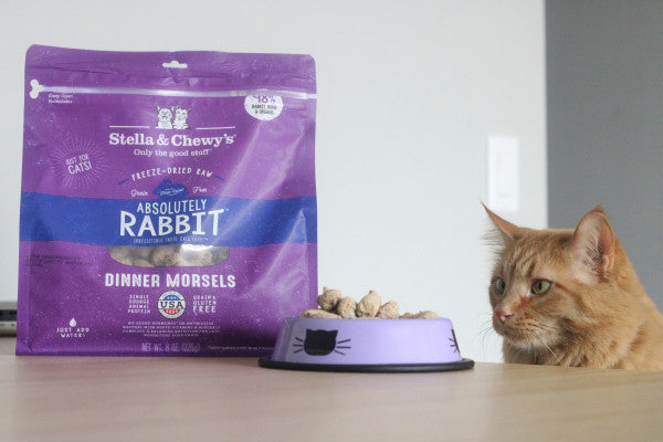 Stella & Chewy's Freeze-Dried Rabbit for Cats   8oz (226g)