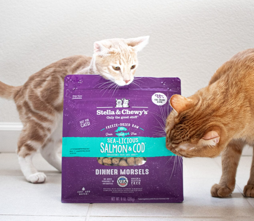 Stella & Chewy's Freeze-Dried Salmon & Cod for Cats