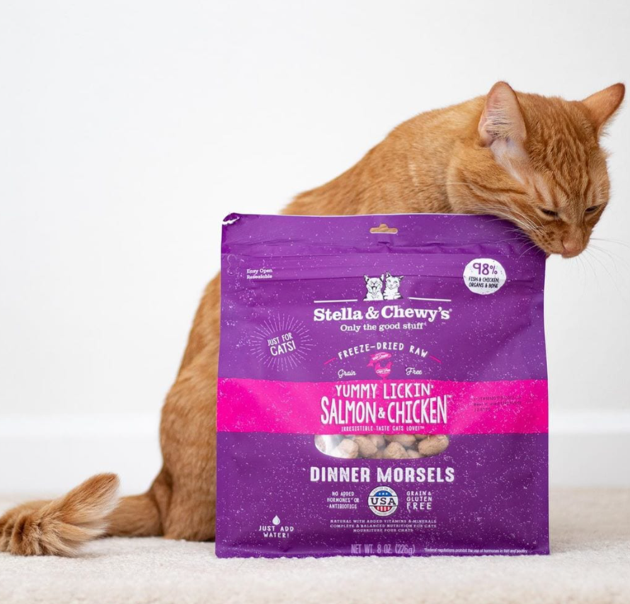 Stella & Chewy's Freeze-Dried Salmon & Chicken for Cats