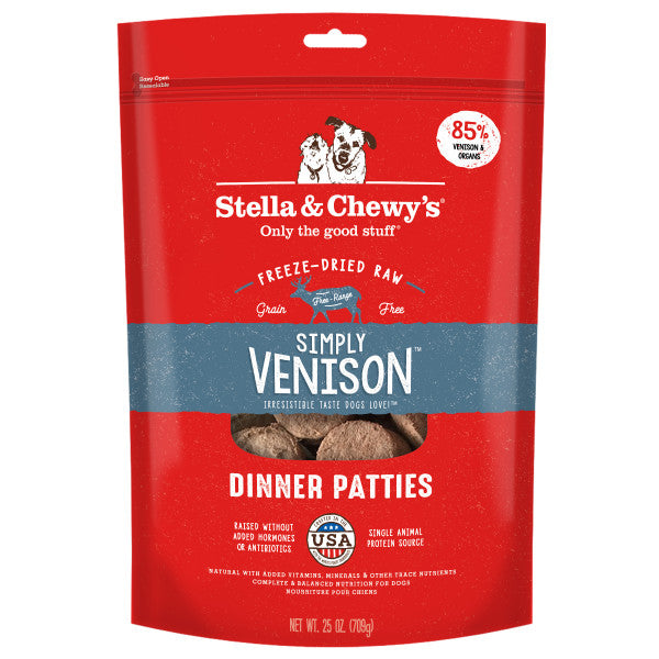 Stella & Chewy's Dog Freeze Dried Simply Venison Dinner