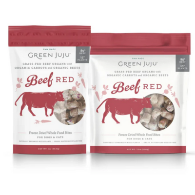 Green Juju Beef Red Whole Food Bites