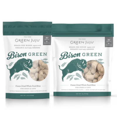 Green Juju Bison Green Whole Food Bites