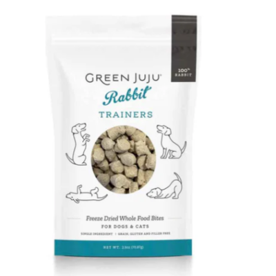 Green Juju Rabbit Trainers Whole Food Bites  2.5 oz