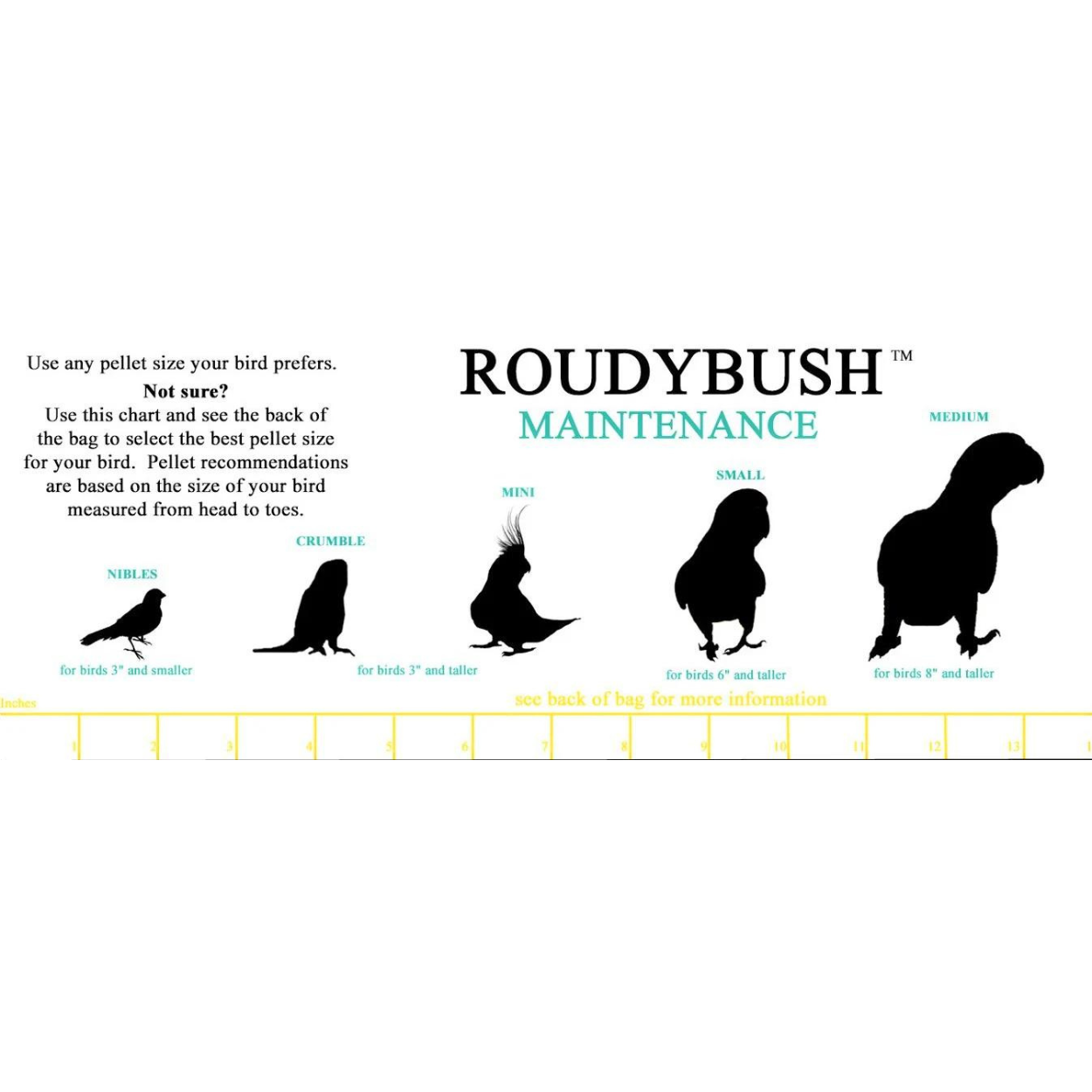 Roudybush Maintenance Crumble 1.25kg