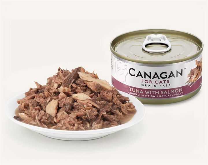 Canagan Tuna with Salmon Wet Food for Cats  75g