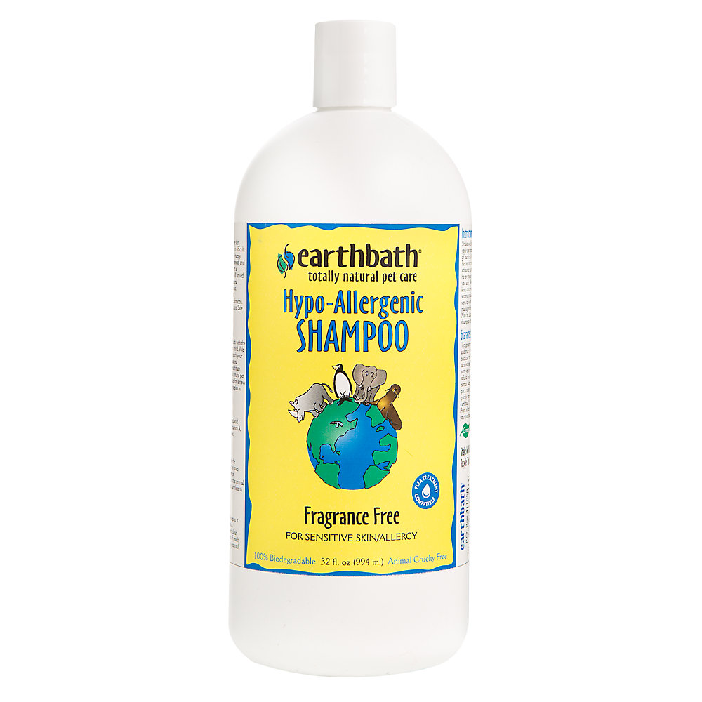 earthbath® Hypo-Allergenic Shampoo for Cats, Fragrance Free