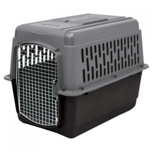 Petmate Pet Porter Traditional Pet Carrier - Grey & Black