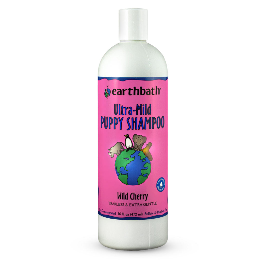 earthbath® Ultra-Mild Puppy Shampoo, Wild Cherry