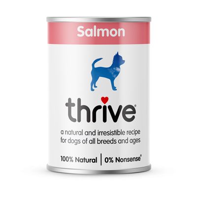 Thrive Salmon Wet Food for Dogs. 400 grams