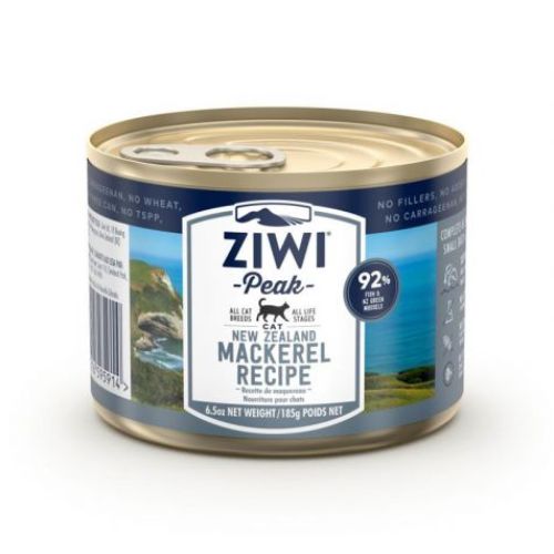 Ziwi Peak Mackerel Wet Food for Cats 185g