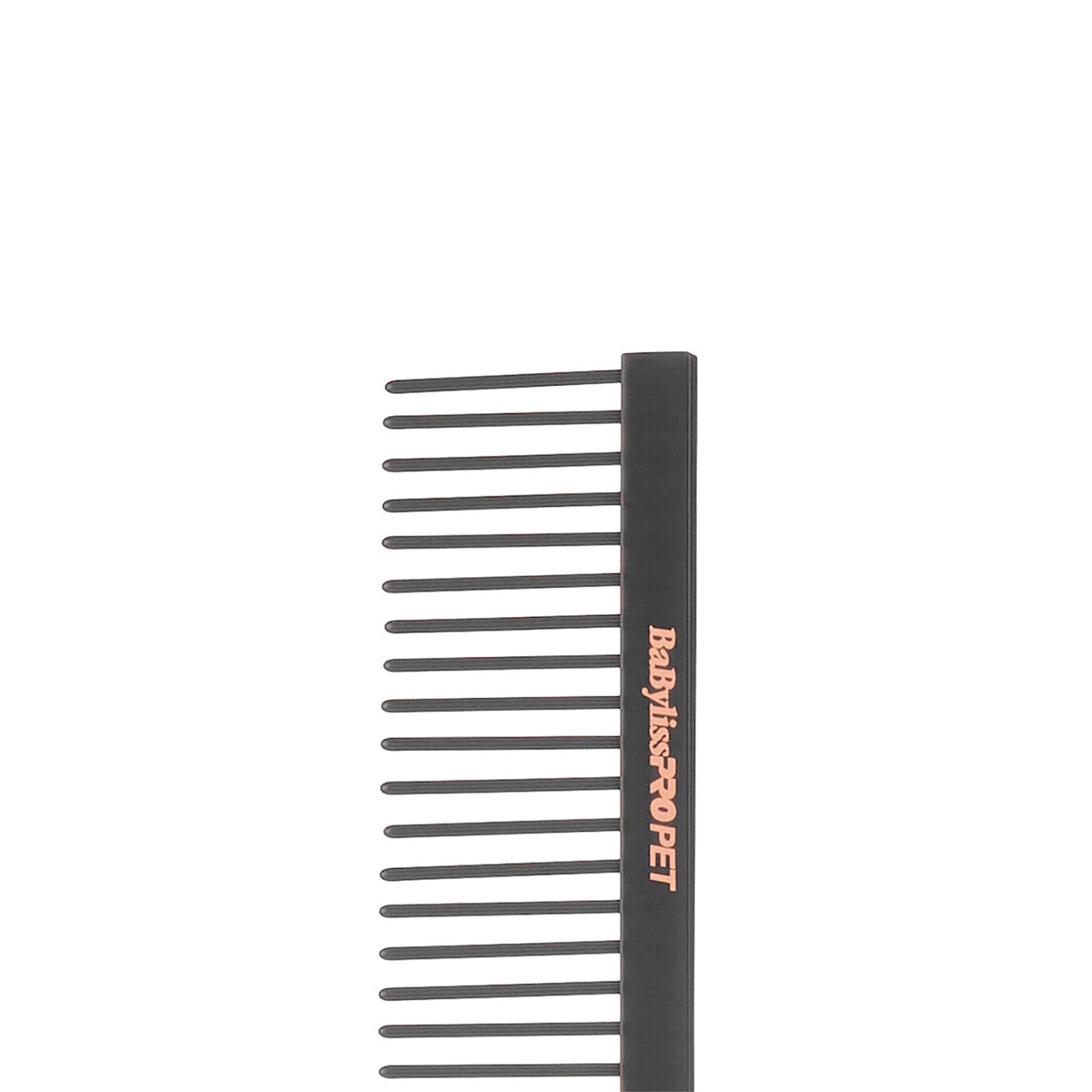 BaByliss Pro Pet Rose Gold/Black Dog Comb