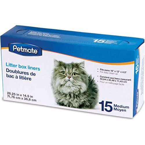 Petmate Litter Pan Liners - 15 ct, Medium