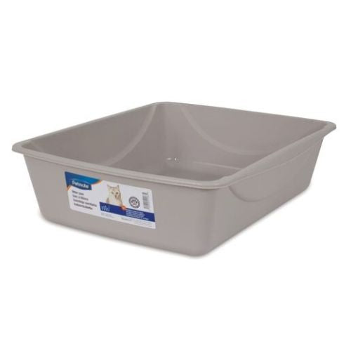 Petmate Litter Pan - Large, Mouse Gray