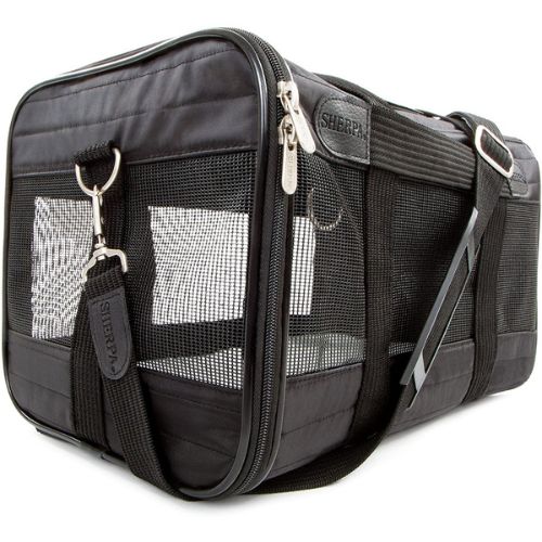 Sherpa Travel Original Deluxe Airline Approved Pet Carrier - Brown