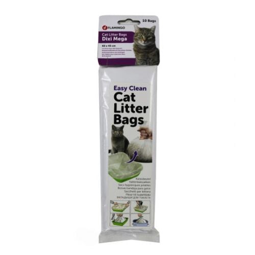 Flamingo Cat Litter Bags Dixi Mega (10 bags)