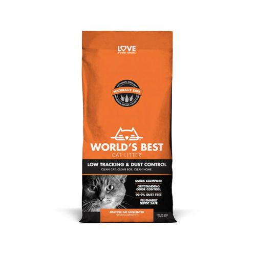 World's Best Cat Litter Low Tracking & Dust Control  12.7 kg