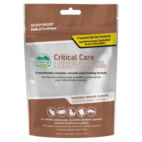 Oxbow Critical Care Fine Grind Papaya, 100g