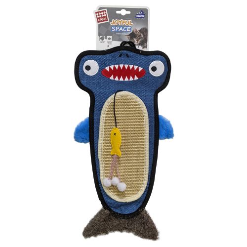 GiGwi Alligator Cat Scratcher with Catnip