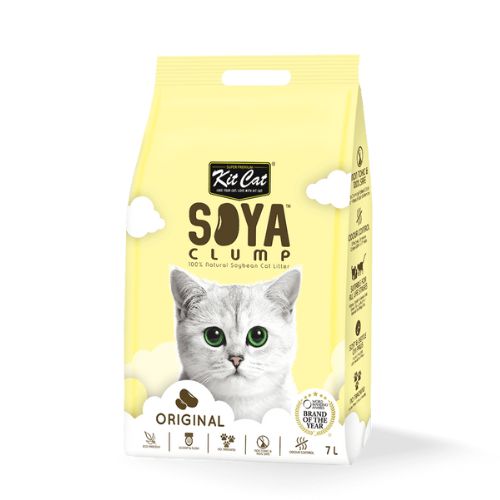 Kit Cat Soya Clump Soybean Litter – Original 7L