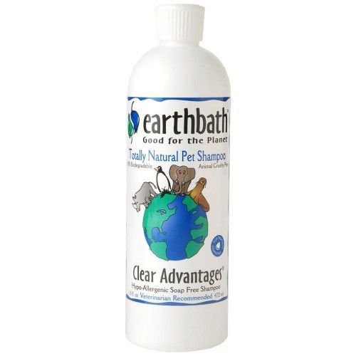 earthbath® Clear Advantages Hypoallergenic Soap Free Shampoo for Cats - Fragrance Free