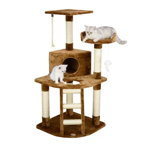 Go Petclub Cat Tree with Ladder & Rope