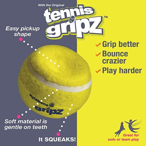 Nylabone Play Tennis Ball - Large, 2 count