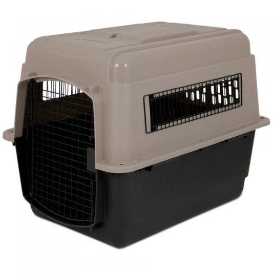 Petmate Ultra Vari Dog Kennel - Taupe & Black