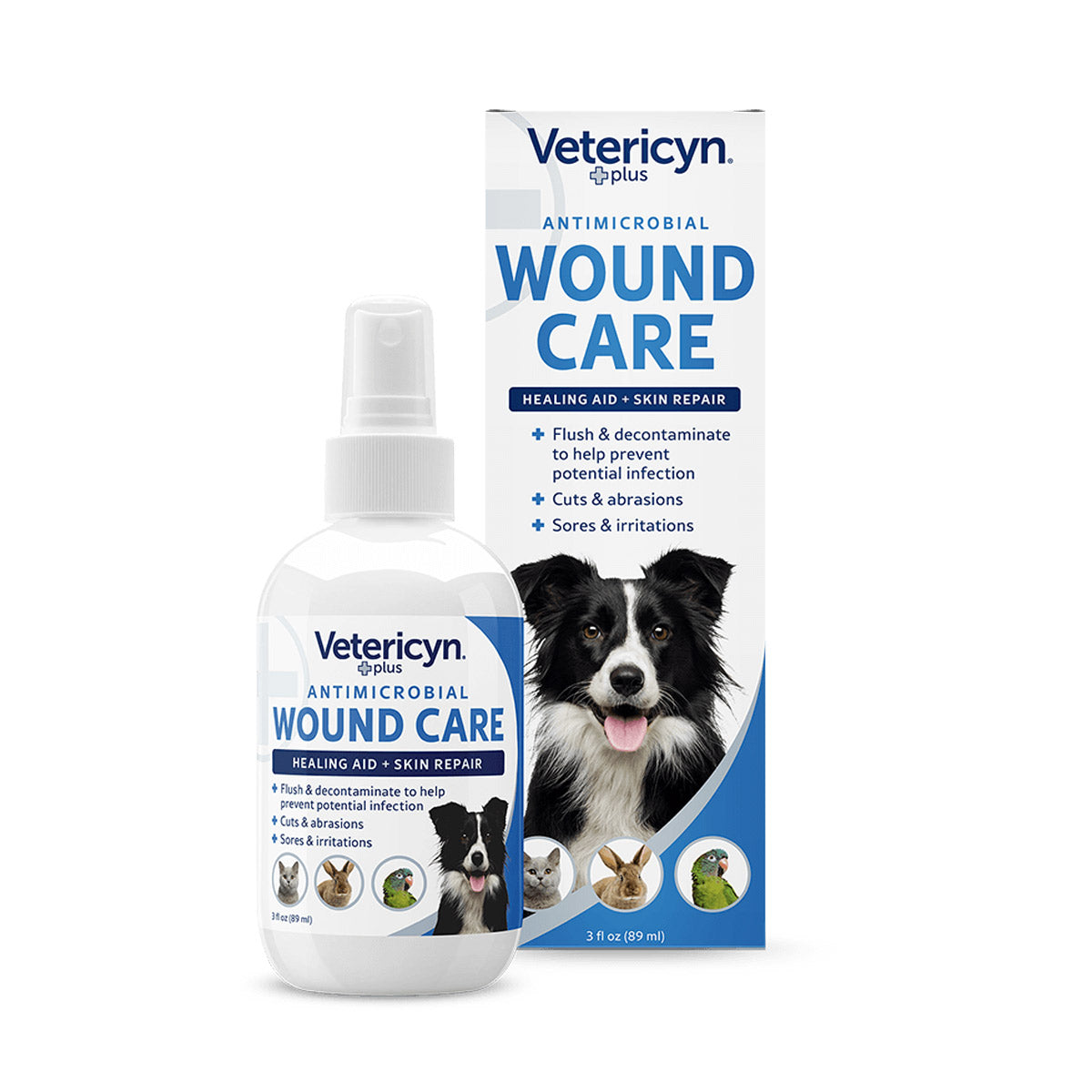 Vetericyn Plus® Antimicrobial All Animal Wound and Skin Care